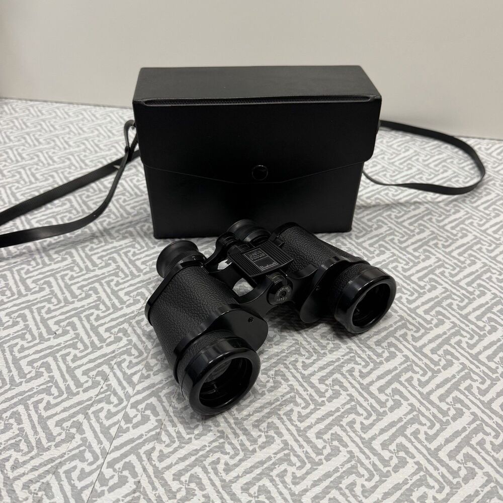 Vintage Bushnell Falcon Binoculars Porro Prism Coated Optics Japan JB139, 7 X 35